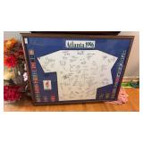 1996 Atlanta Summer Olympics Framed Multi-Athlete