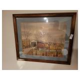 2 pictures on wall