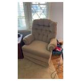 Tan Lounge Chair