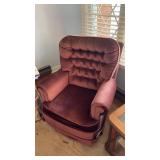 Red Lounge Chair