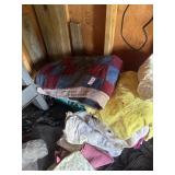 Lot of towels and misc linens