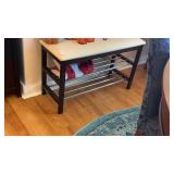 Entry/Shoe Bench 32 x 12 in & FlagContents