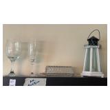 Crystal Glassware3 shelves