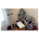Walkers, Crutches, Shower Chair and More