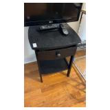 Small Black End Table
