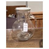 Kufra Glass ice & water jug made in Italy