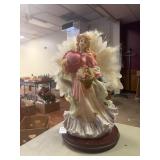 Fiber angel optic figure decor