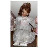 Vintage White Dress Doll