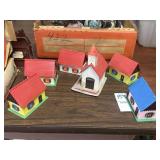 Vintage Hoffman village set