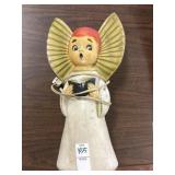 Vintage choir angel blowmold 14in