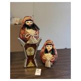 Vintage Japanese Hime Daruma (Princess Daruma)