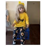 Lifelike toddler doll