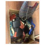 Lot of assorted bags, wallets, glasses, etc