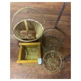 Assorted basket lot