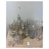 Lot of misc glassware
