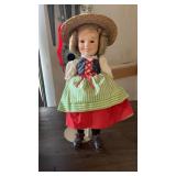 Danbury Mint Heidi Shirley Temple Porcelain Doll