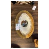 Vintage Victorian style mini serving plate,