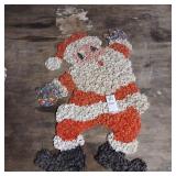 Santa popcorn Christmas decor