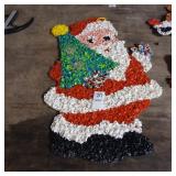 Popcorn Santa Christmas decor