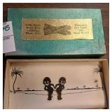 Vintage kid glove box