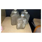 Vintage Glass Refrigerator Bottles