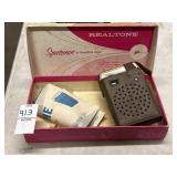 Sportsman realtone 6 transistor radio set