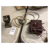 Vintage marker light,  Winston two-transistor