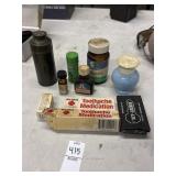 Vintage medicine bottle lot