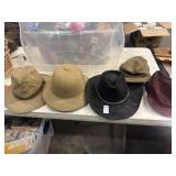 5 vintage mens hats