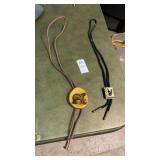 2 vintage bolo ties