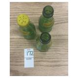 Lot of 3 squirt bottle pepper shakers, two