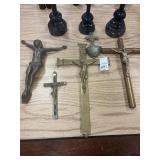 Religious cross decor lot