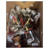 Lot of assorted kitchen utensils and tools