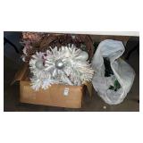Assorted wreaths and decor