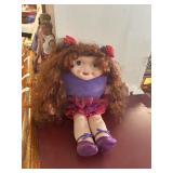 Vintage 1994 Mattel Shareables soft cloth doll &