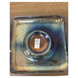 Silver plated serving dish
