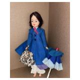 Vintage 1964 Horsman- Mary Poppins 12 inch Doll