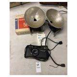 Vintage Kodak flashholders, Canon Sure Shot K