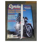 Stack of Cycle magazine