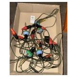 Vintage bubble light and C6 strands
