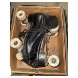 Vintage Sure-grip Chicago roller skates size 8