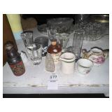 Shot glasses and other mini collectible cups