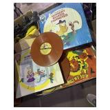 Lot of vintage childrenï¿½s story vinyls
