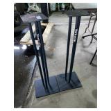 2 Yorkville speaker stands
