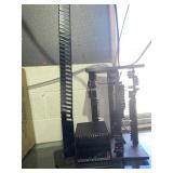 compact device station or media organizer