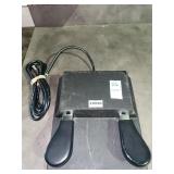 dual piano-style foot pedal