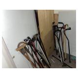 Large assortment of canes
