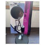 Apex microphone stand base, gooseneck extension &