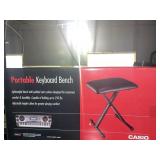 Casio X-Style Padded Keyboard Bench- new in box