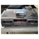 JVC double cassette deck